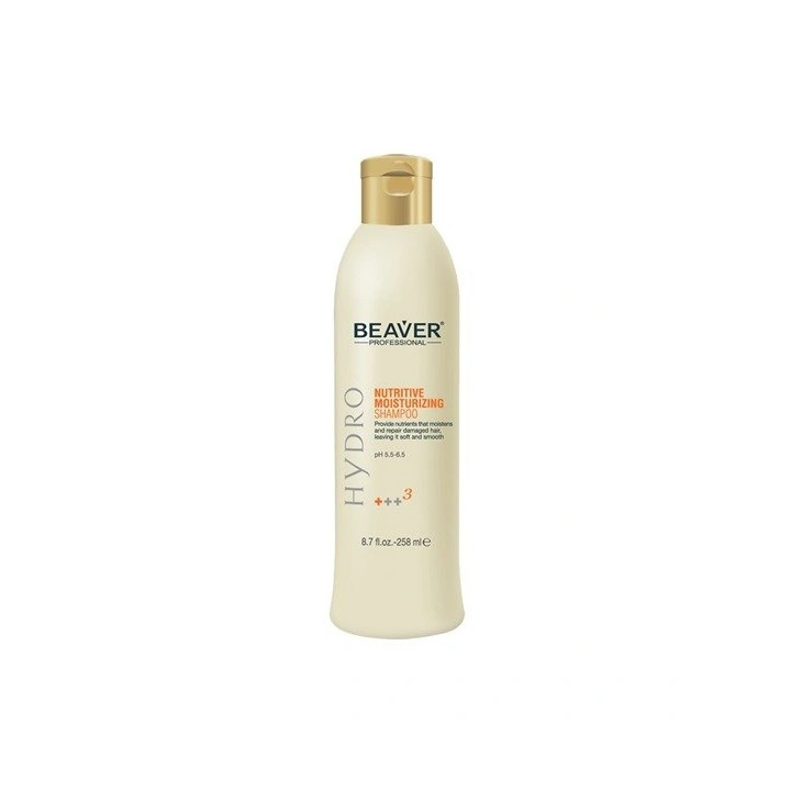 BEAVER Nutritive Moisturizing 2w1 szampon odżywiający do włosów 258ml