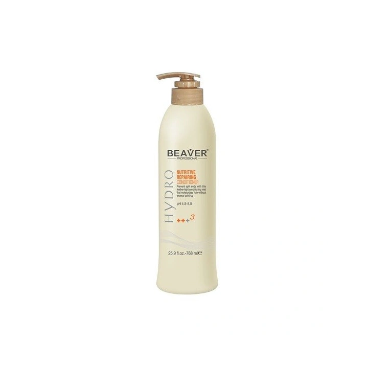 BEAVER Hydro Nutritive odżywka 2w1 do włosów suchych i zniszczonych 768ml