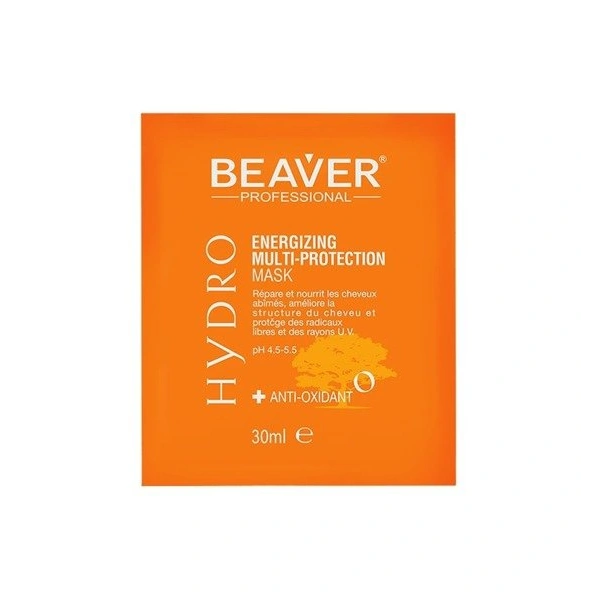 BEAVER Hydro Anti-Oxidant maska wspomagająca naturalną ochronę włosa 30ml