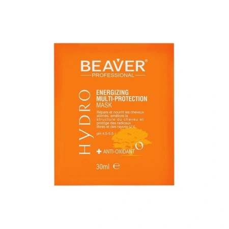 BEAVER Hydro Anti-Oxidant maska wspomagająca naturalną ochronę włosa 30ml