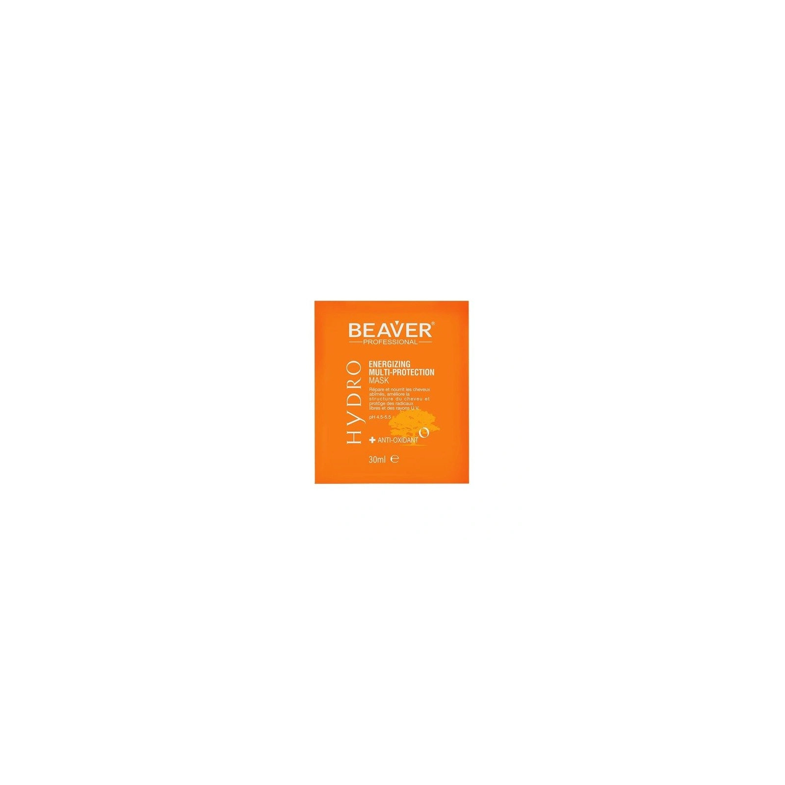 BEAVER Hydro Anti-Oxidant maska wspomagająca naturalną ochronę włosa 30ml