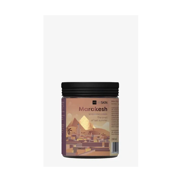 HISKIN Bon Voyage świeca sojowa zapachowa Marakesh 100ml 