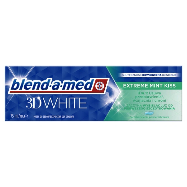 BLEND-A-MED 3D White pasta do zębów Extreme Mint Kiss 75ml