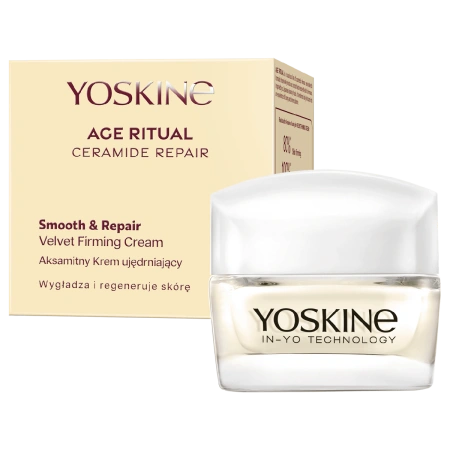 DAX Yoskine Age Ritual Ceramide Repair aksamitny krem do twarzy ujędrniający 50ml