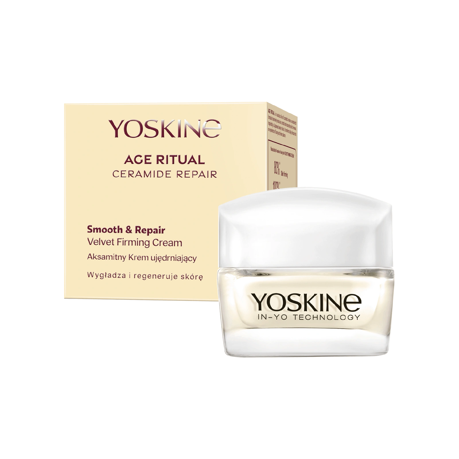 DAX Yoskine Age Ritual Ceramide Repair aksamitny krem do twarzy ujędrniający 50ml