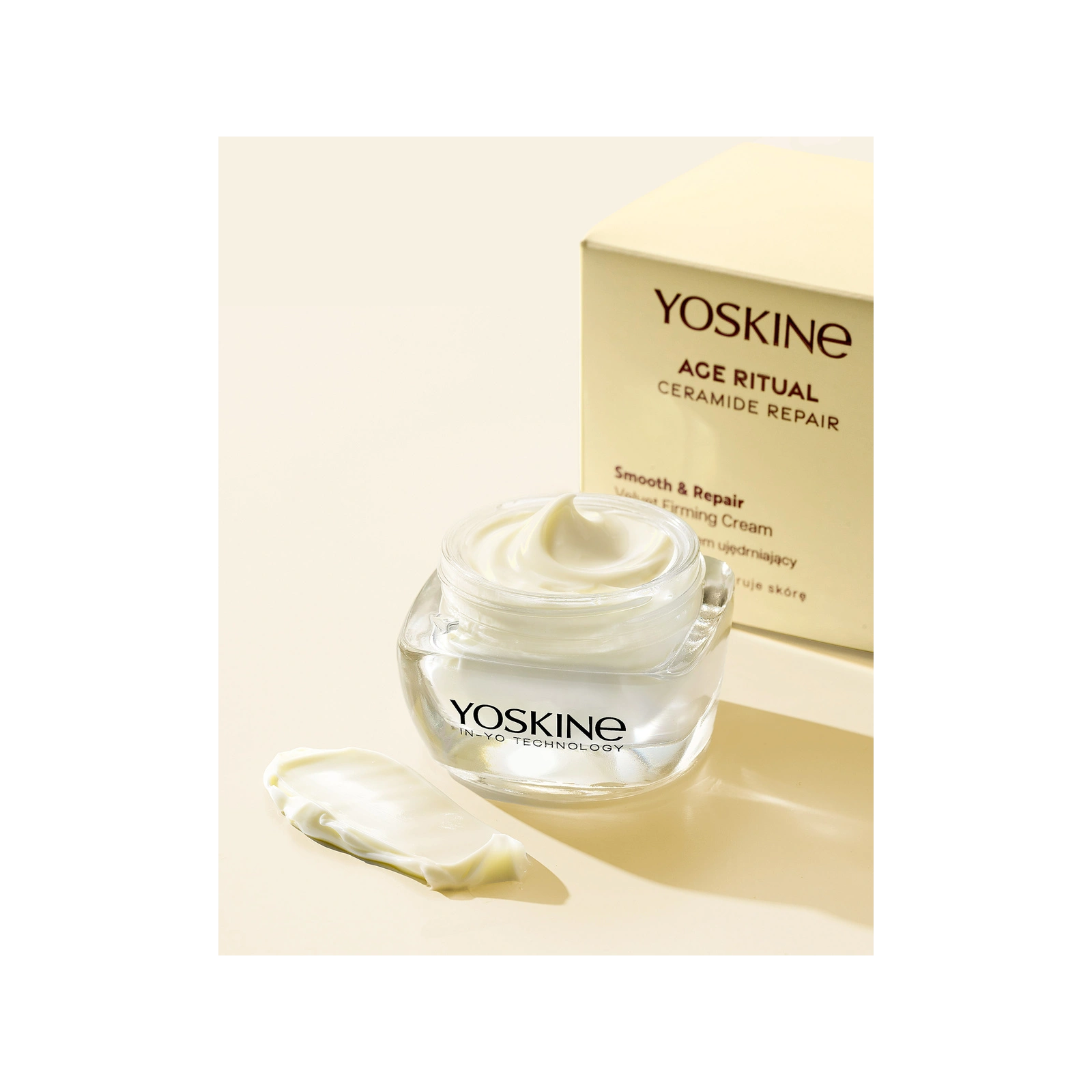 DAX Yoskine Age Ritual Ceramide Repair aksamitny krem do twarzy ujędrniający 50ml