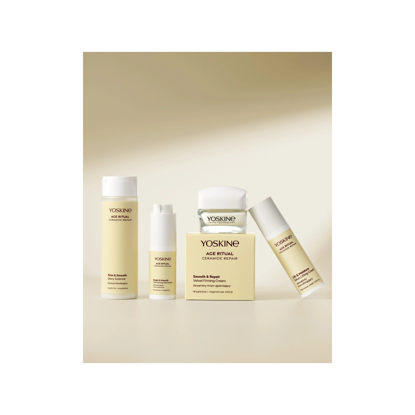 DAX Yoskine Age Ritual Ceramide Repair aksamitny krem do twarzy ujędrniający 50ml