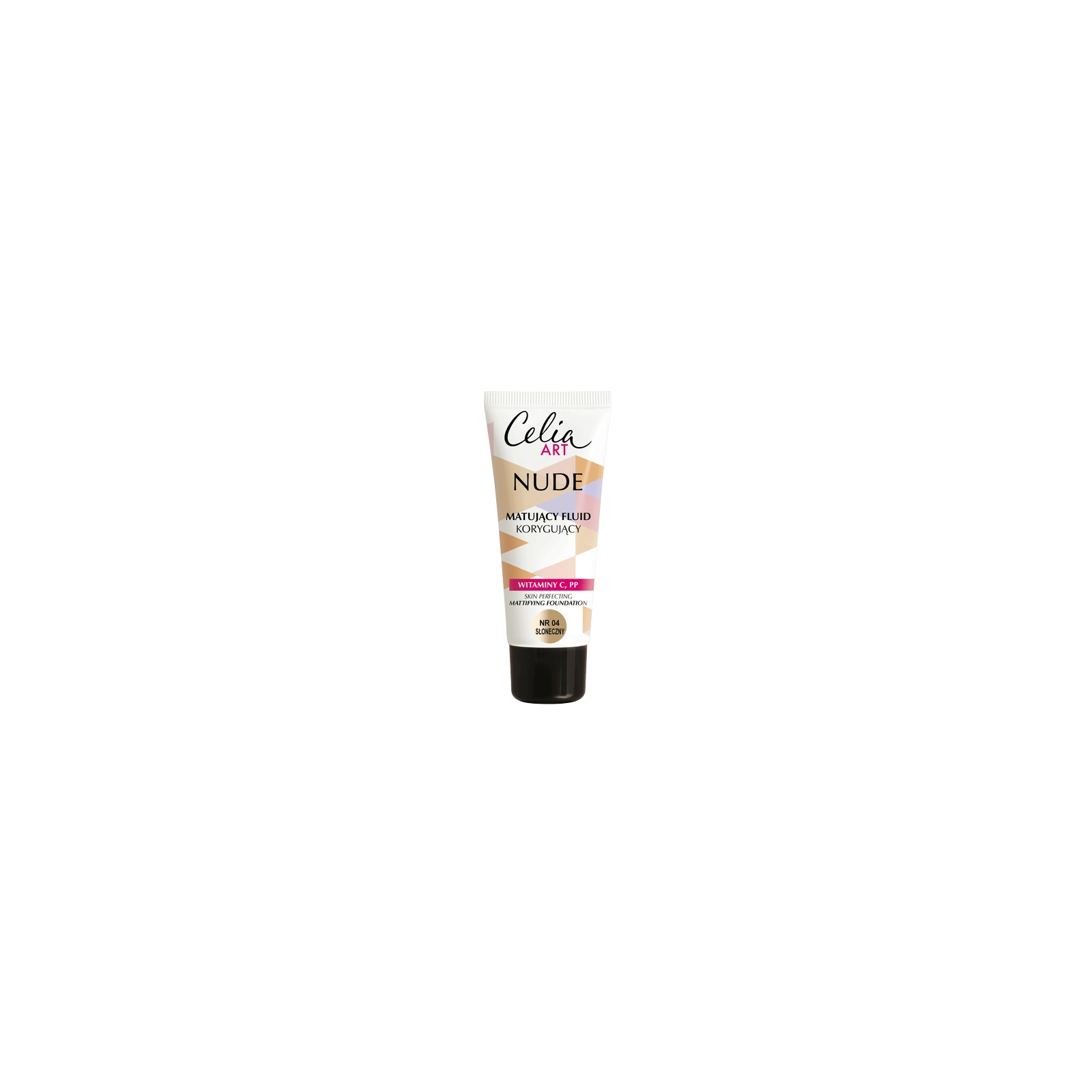 CELIA Matt Nude matujący podkład korygujący 04 Słoneczny 30ml