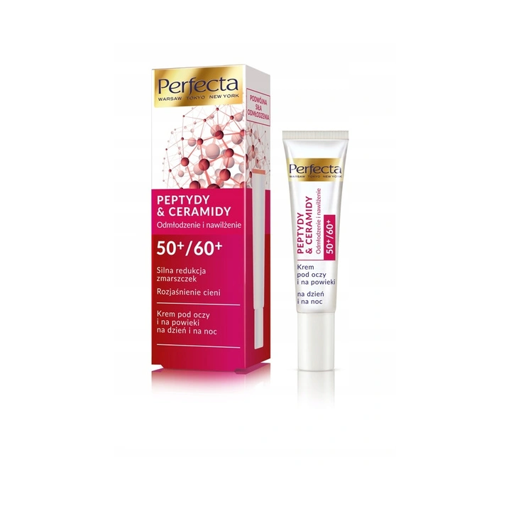 DAX PERFECTA Peptydy & Ceramidy krem pod oczy i na powieki 50+ / 60+ 15ml