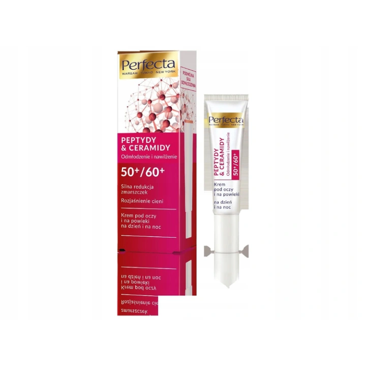 DAX PERFECTA Peptydy & Ceramidy krem pod oczy i na powieki 50+ / 60+ 15ml