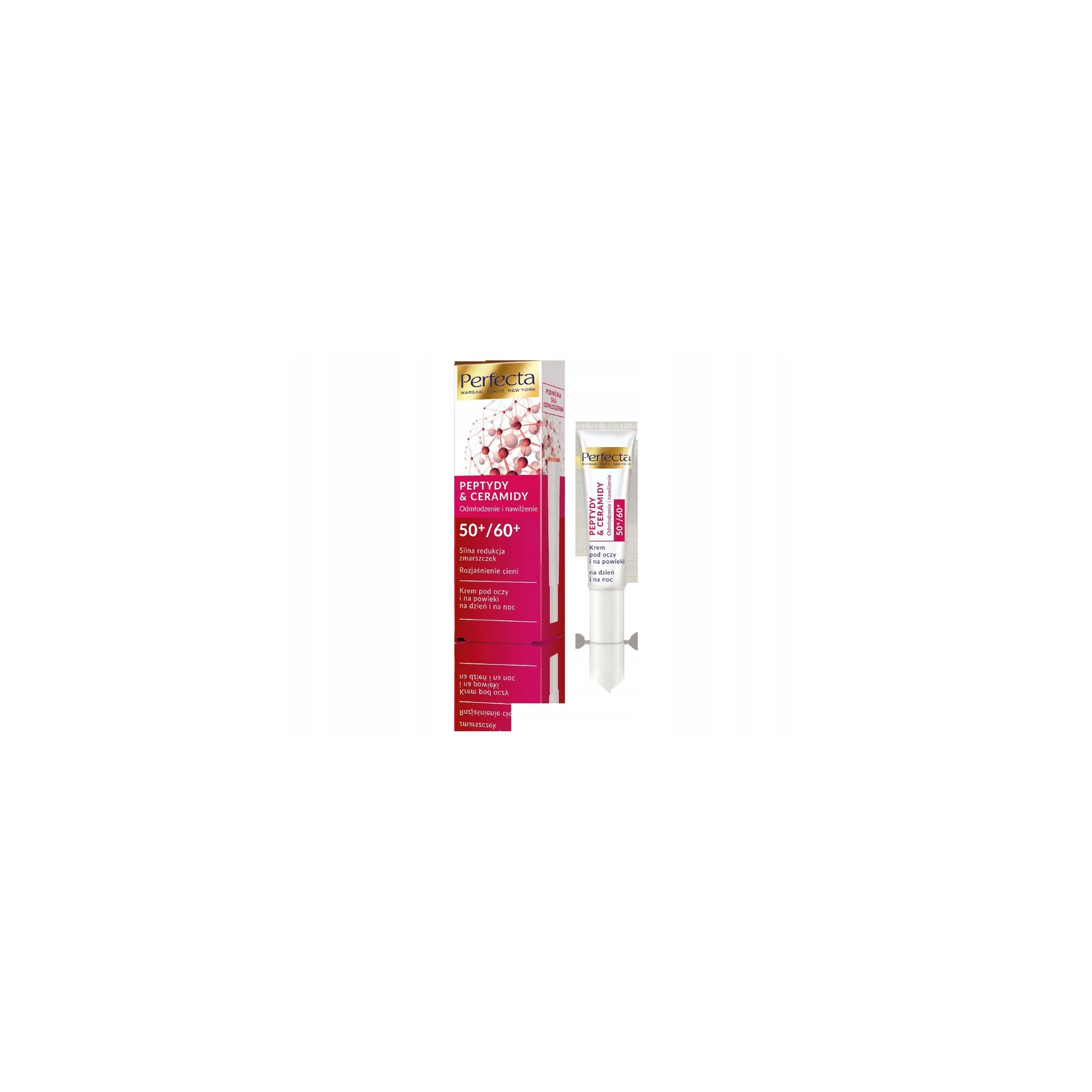 DAX PERFECTA Peptydy & Ceramidy krem pod oczy i na powieki 50+ / 60+ 15ml