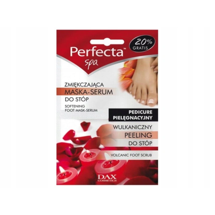 DAX Perfecta Spa Pedicure zabieg do stóp Duosaszetka 12ml
