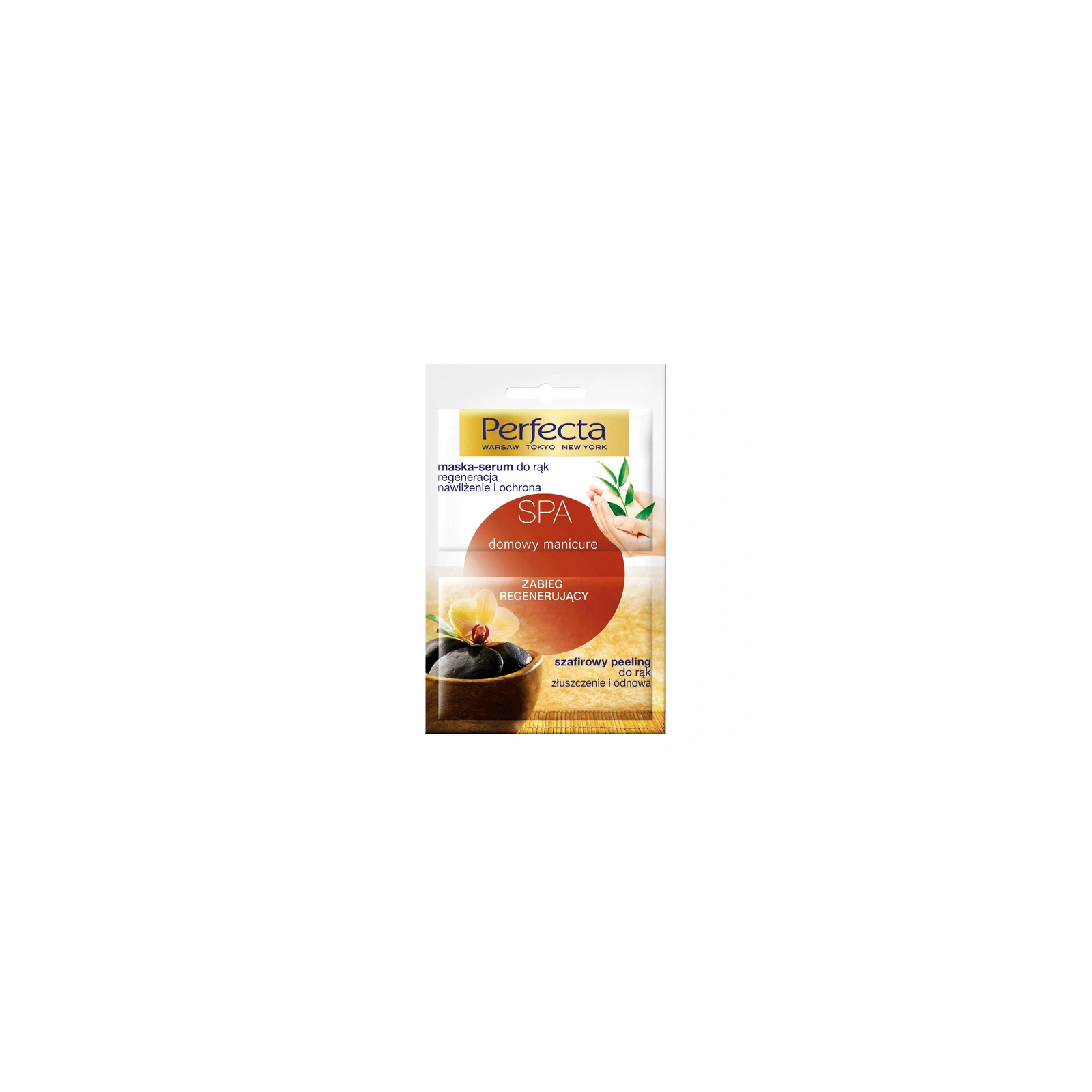 DAX Perfecta Spa Manicure peeling i maska do dłoni Duosaszetka 12ml