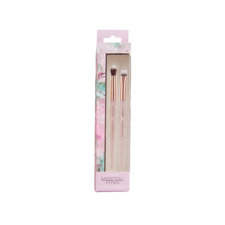 DONEGAL Mineral Pink zestaw pędzli do cieni 4293 2szt