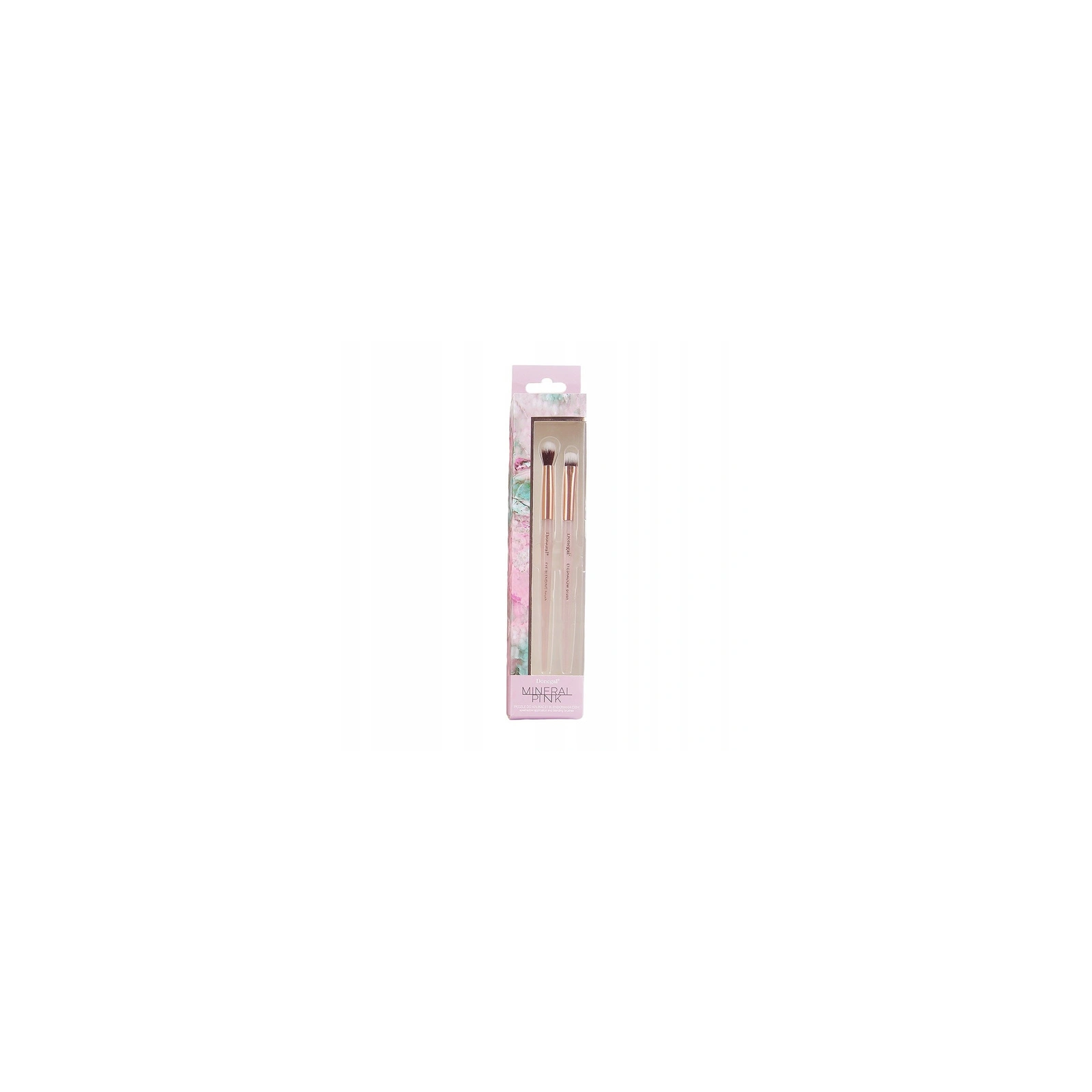 DONEGAL Mineral Pink zestaw pędzli do cieni 4293 2szt