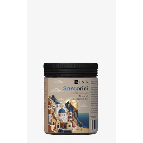 HISKIN Bon Voyage świeca sojowa zapachowa Santorini 100ml 