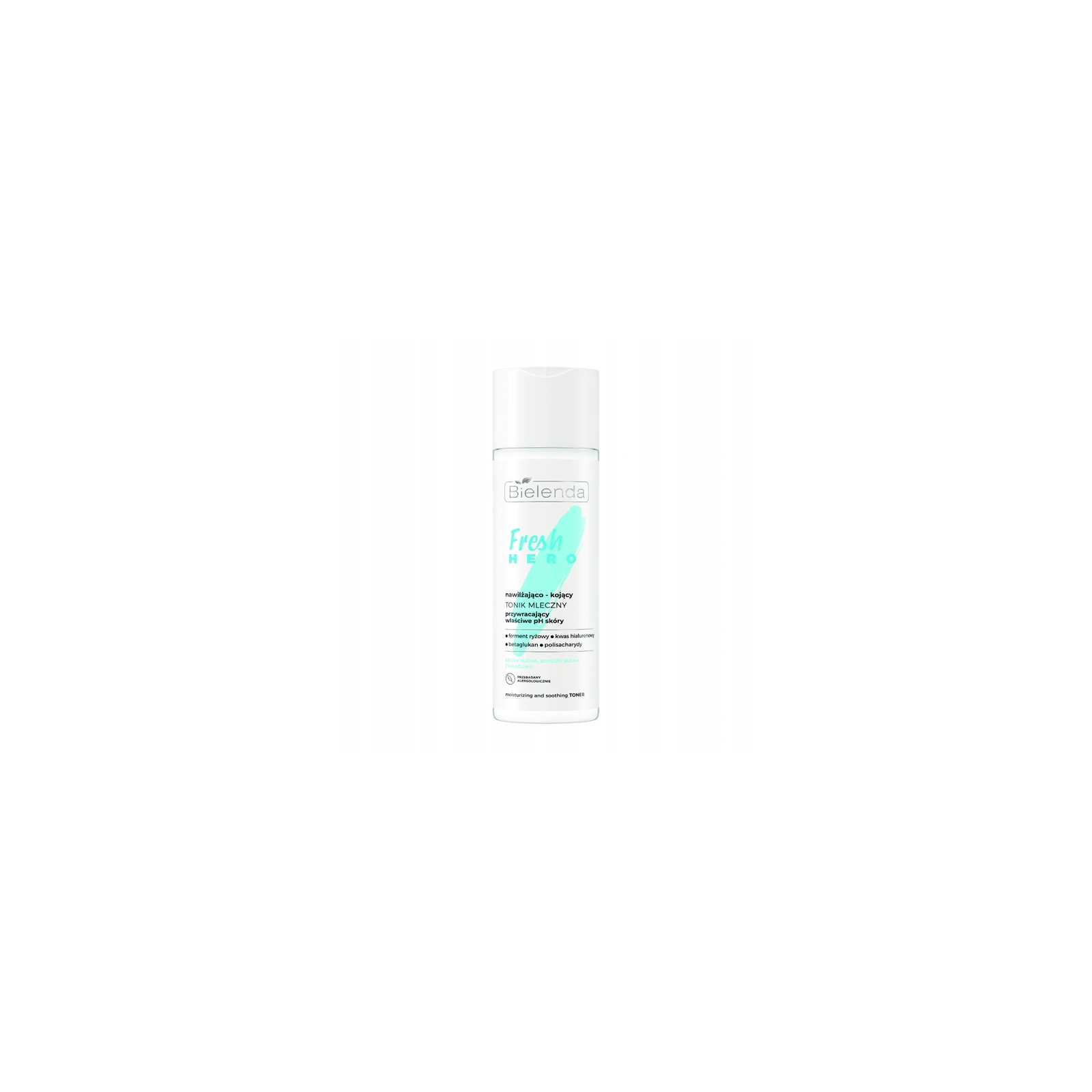 BIELENDA Fresh Hero mleczny tonik do twarzy nawilżająco-kojący 200ml