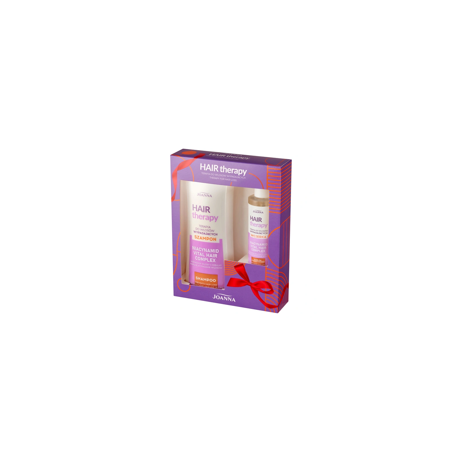 JOANNA Hair Therapy zestaw szampon + wcierka do włosów wypadających