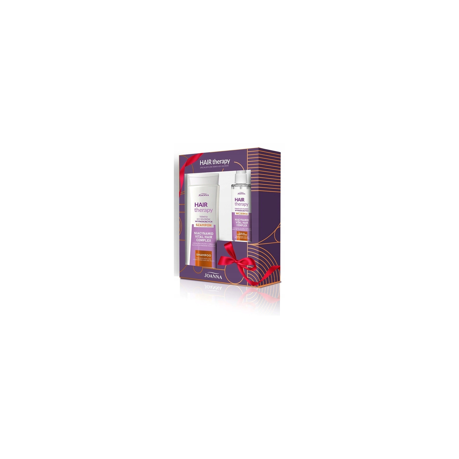 JOANNA Hair Therapy zestaw szampon + wcierka do włosów wypadających