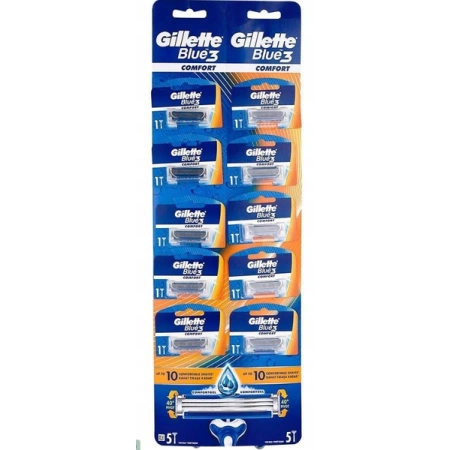GILLETTE Blue 3 Comfort maszynka jednorazowa 10szt
