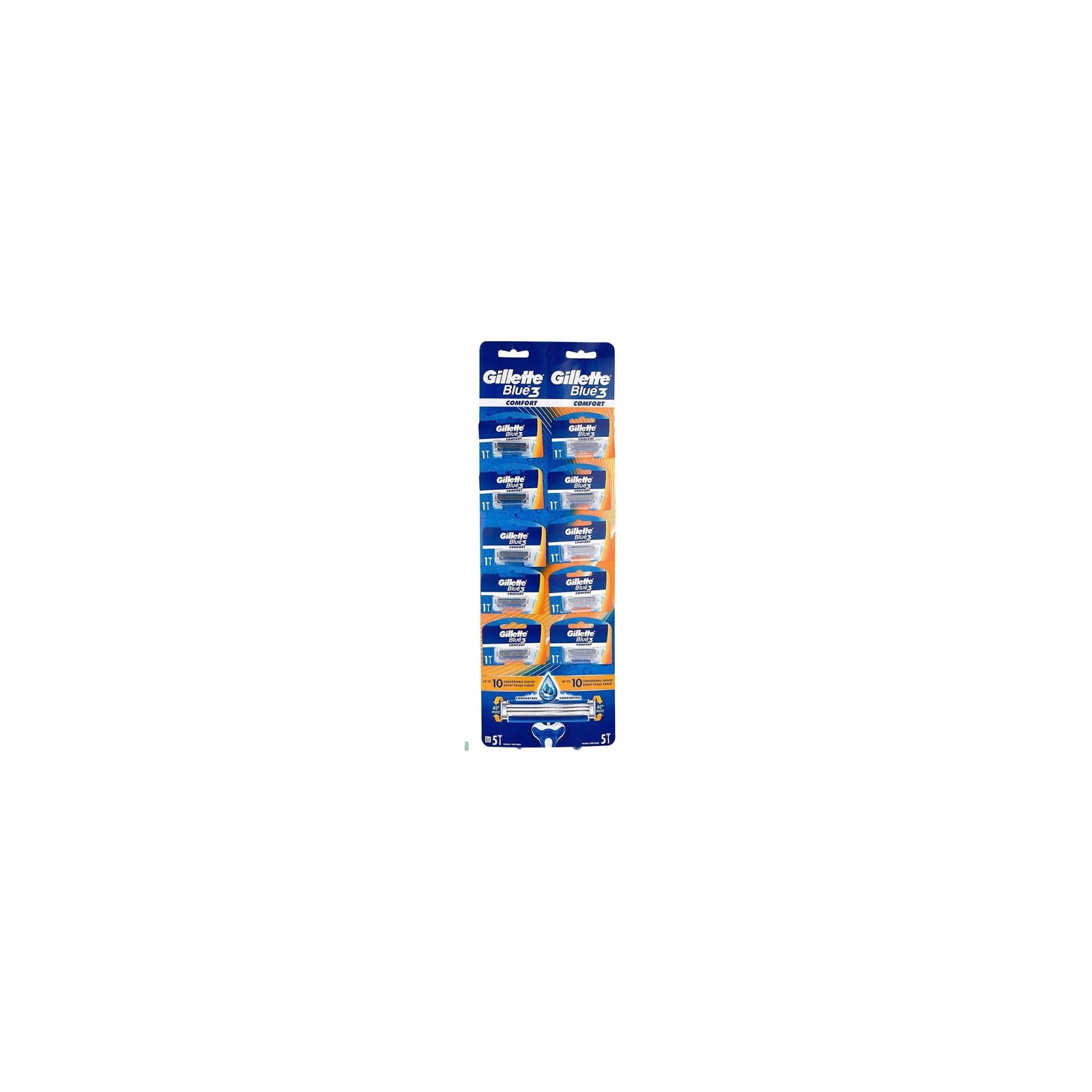 GILLETTE Blue 3 Comfort maszynka jednorazowa 10szt
