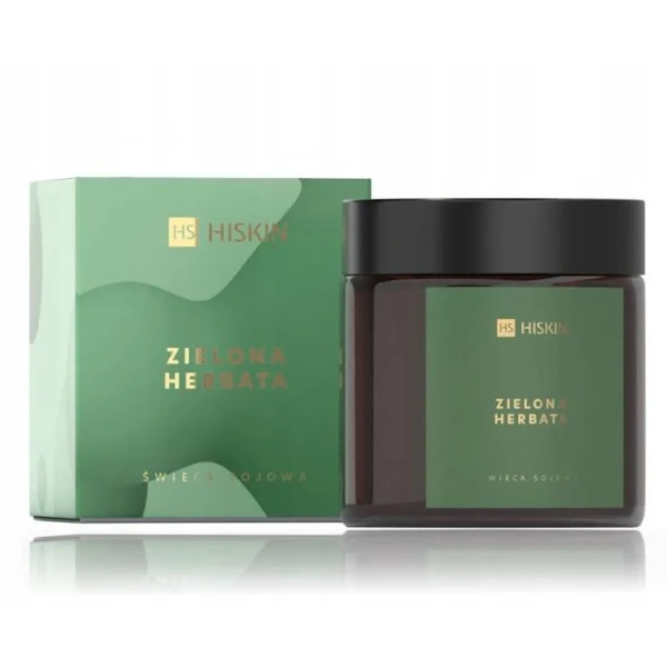 HISKIN Home świeca sojowa Zielona Herbata 100ml 