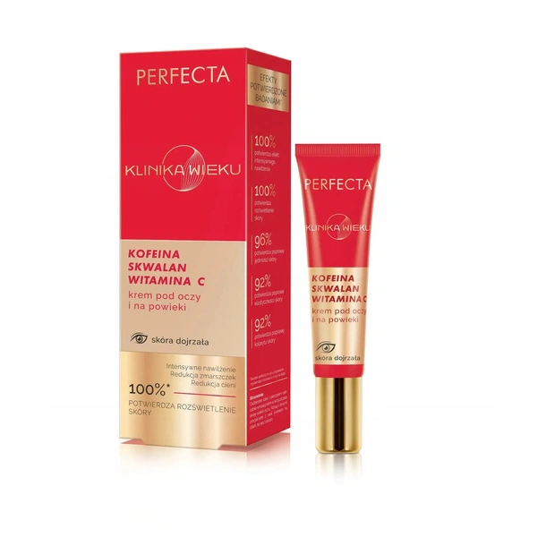 Dax DAX Perfecta Klinika Wieku krem pod oczy i na powieki 15ml — Inhaltsstoffe i ocena