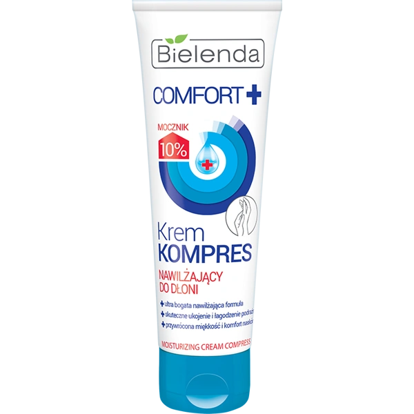 BIELENDA Comfort+ krem kompres nawilżający do dłoni 75ml