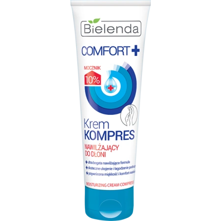BIELENDA Comfort+ krem kompres nawilżający do dłoni 75ml
