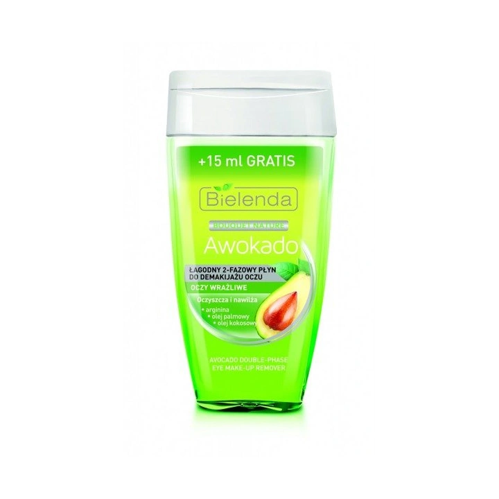 BIELENDA Awokado dwufazowy płyn do demakijażu oczu 125ml