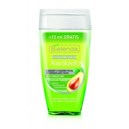 BIELENDA Awokado dwufazowy płyn do demakijażu oczu 125ml