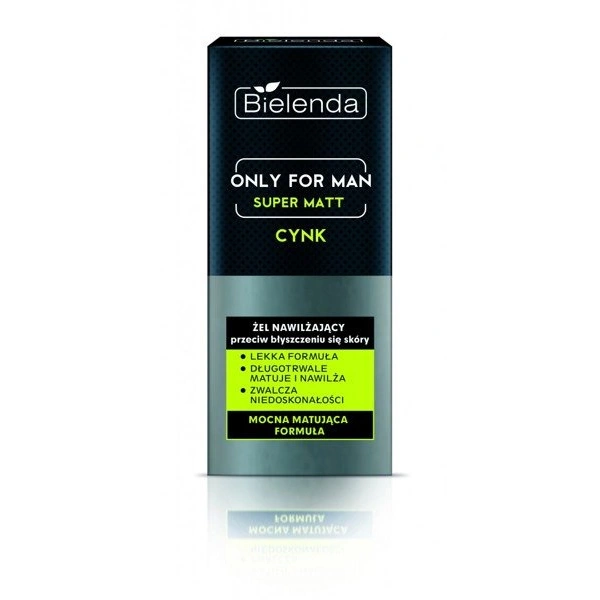 BIELENDA Only For Man Super Matt żel Nawilżający 50ml