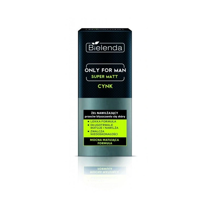 BIELENDA Only For Man Super Matt żel Nawilżający 50ml