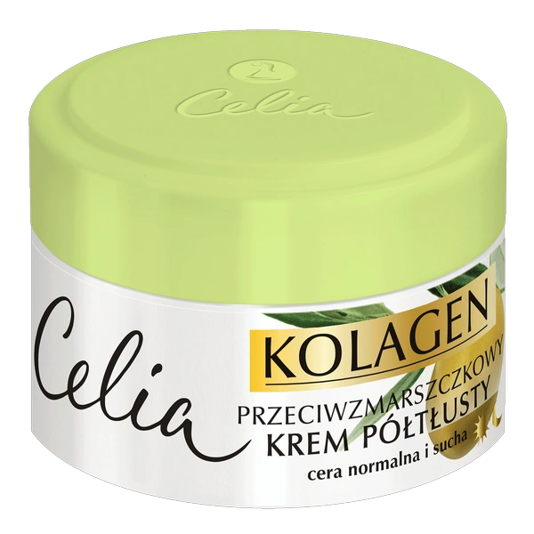 CELIA Kolagen 40+ przeciwzmarszczkowy krem półtłusty 50ml