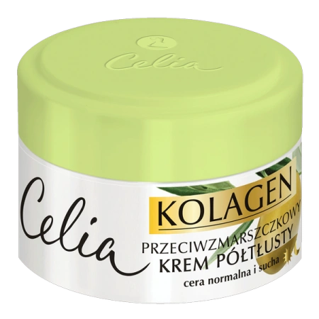 CELIA Kolagen 40+ przeciwzmarszczkowy krem półtłusty 50ml