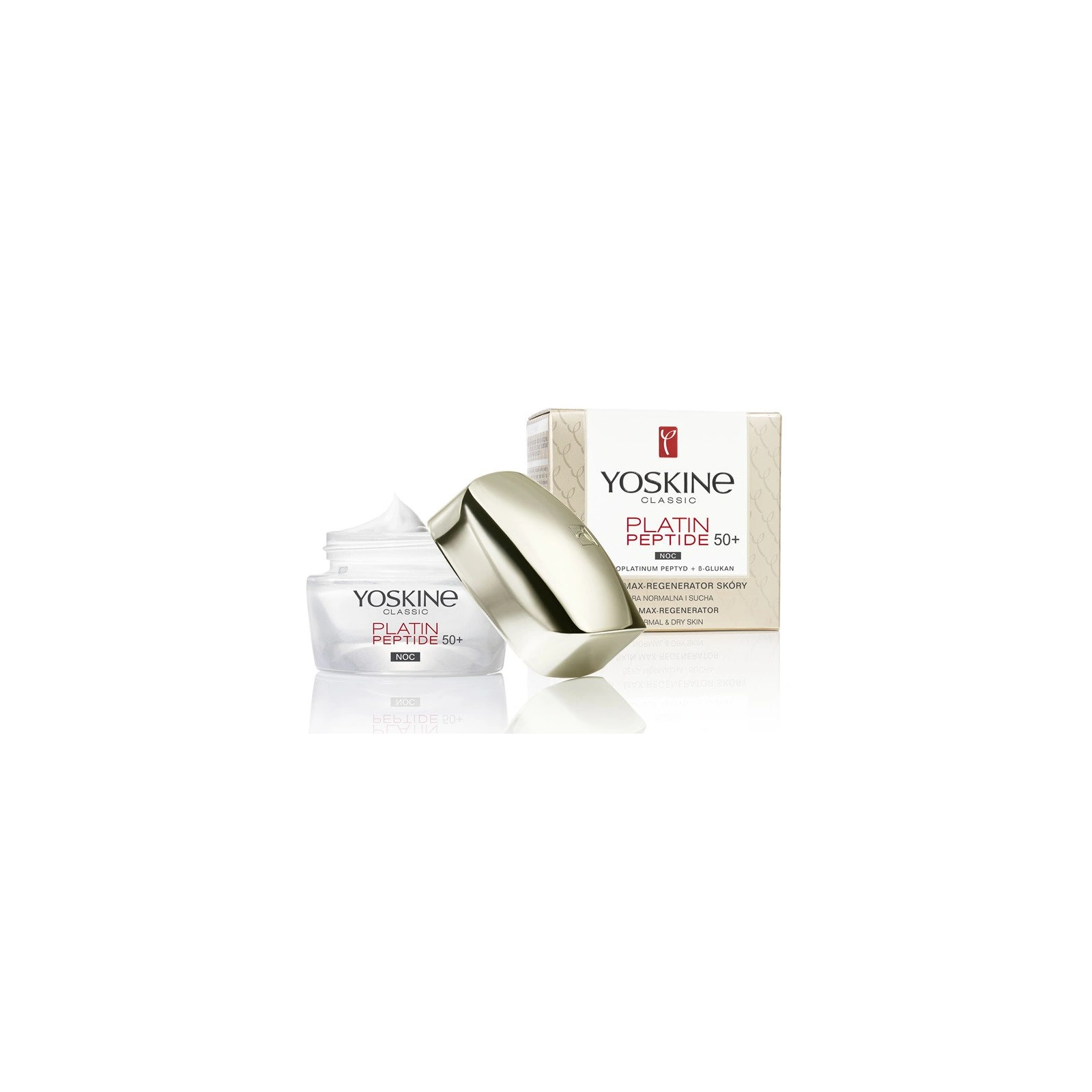 DAX Yoskine Platin Peptide 50+ Max regenerator skóry krem na noc 50ml
