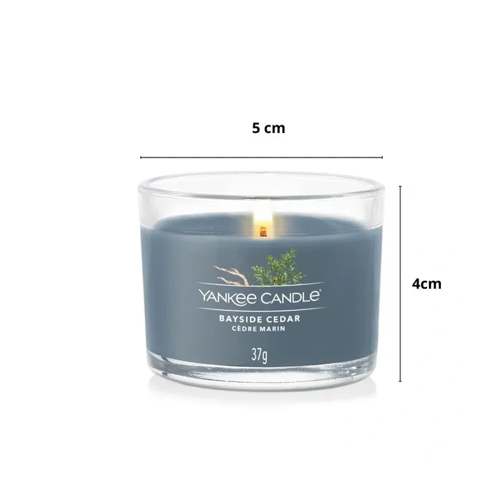 YANKEE CANDLE Signature Mini świeca w słoiku BAYSIDE CEDAR 37g