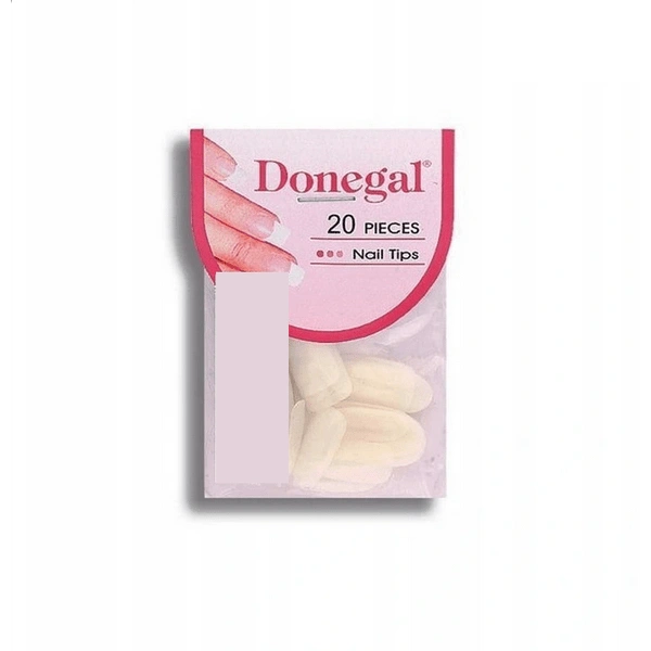 DONEGAL Sztuczne paznokcie bez kleju 20szt