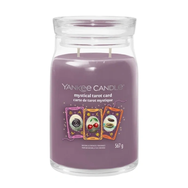 YANKEE CANDLE Signature Duża świeca w słoiku MYSTICAL TAROT CARD 567g