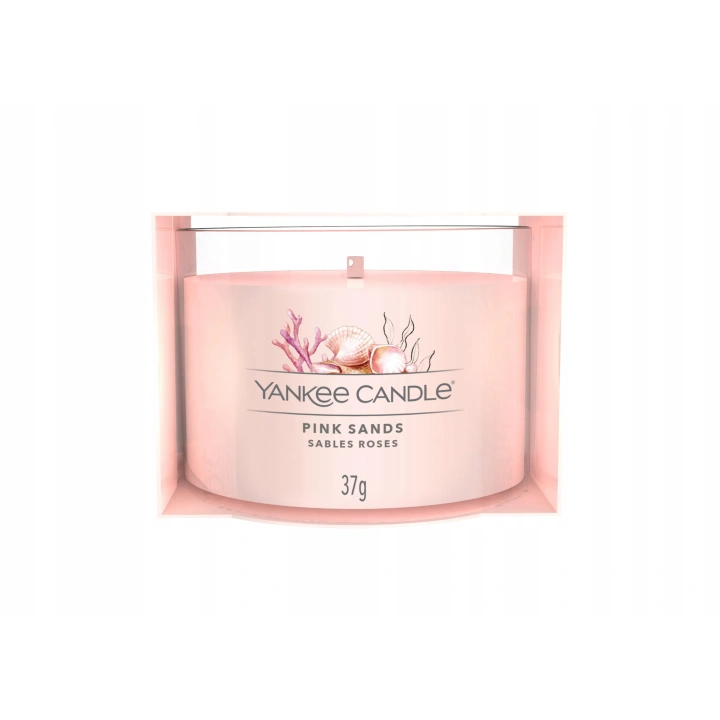YANKEE CANDLE Signature Mini świeca w słoiku PINK SANDS 37g