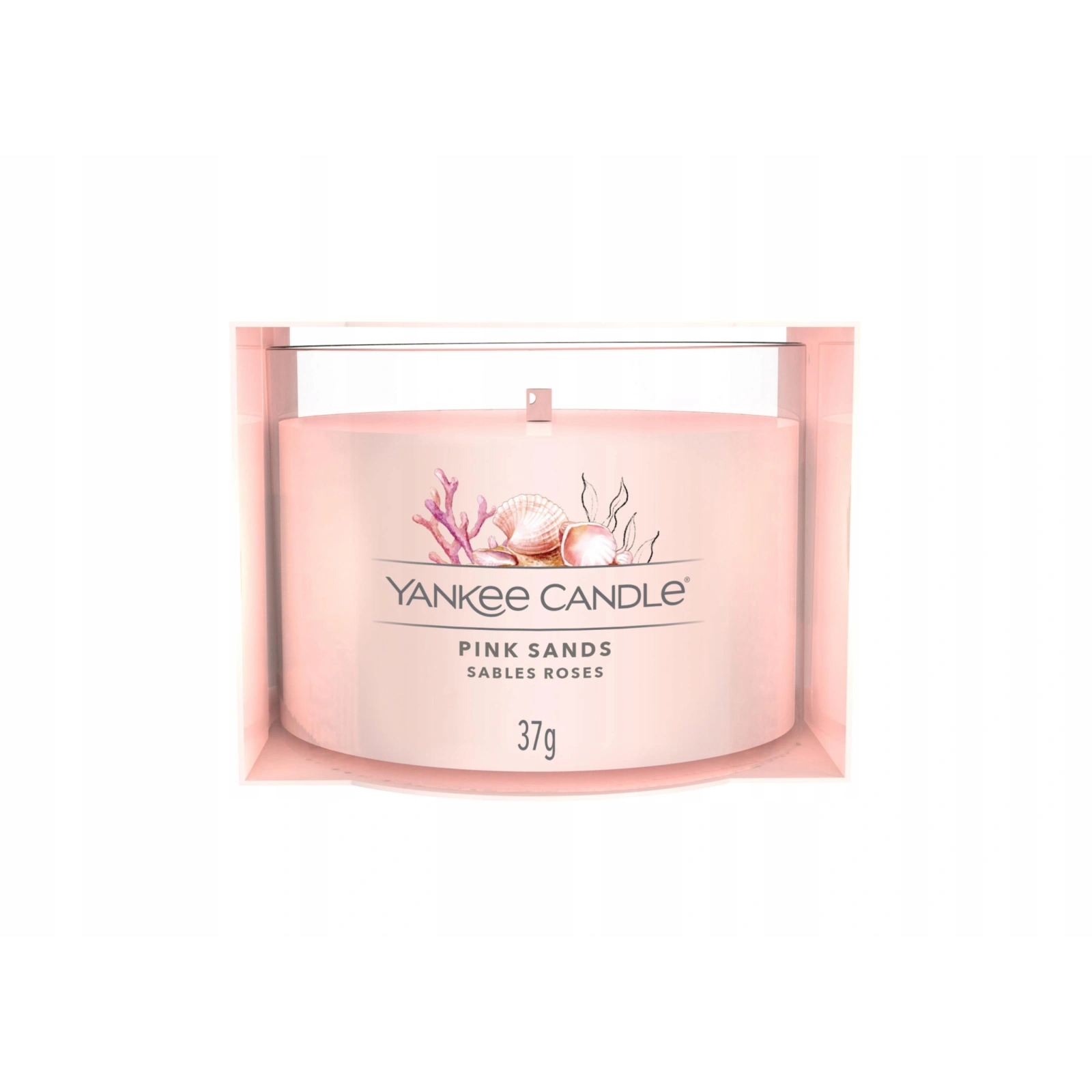 YANKEE CANDLE Signature Mini świeca w słoiku PINK SANDS 37g