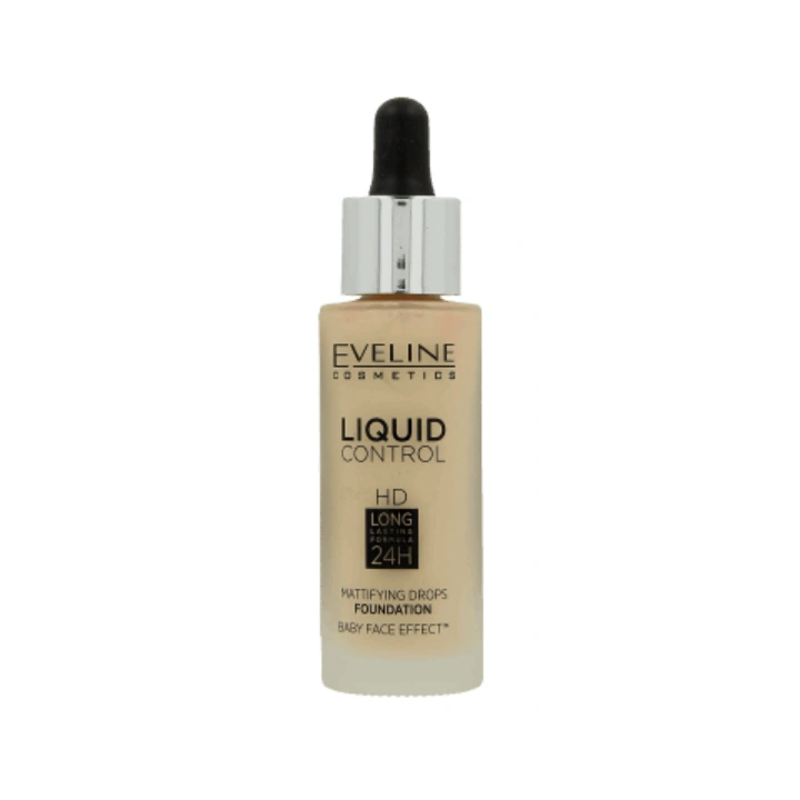 EVELINE Liquid Control HD podkład do twarzy 015 Light Vanilla 32ml