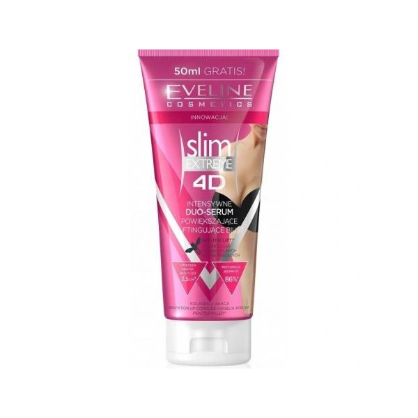 EVELINE Slim Extreme 4D intensywne serum powiększające i poprawiające strukturę biustu 200ml