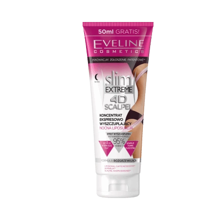 EVELINE Slim Extreme 4D Scalpel koncentrat ekspresowo wyszczuplający 250ml