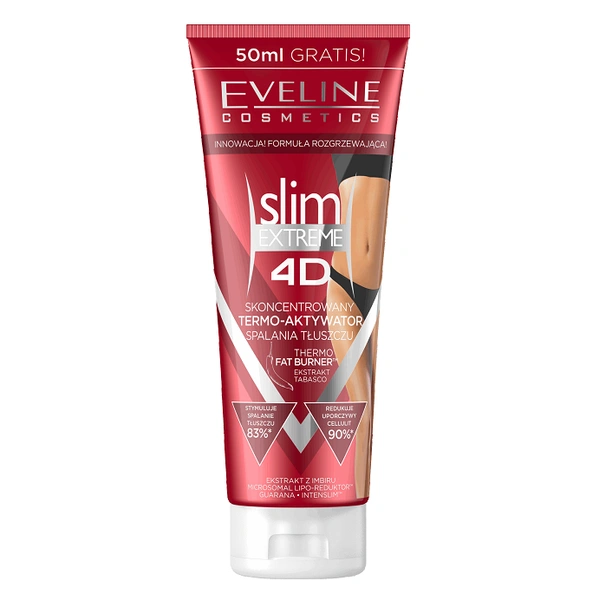 EVELINE Slim Extreme 4D termoaktywne serum wyszczuplające 200ml