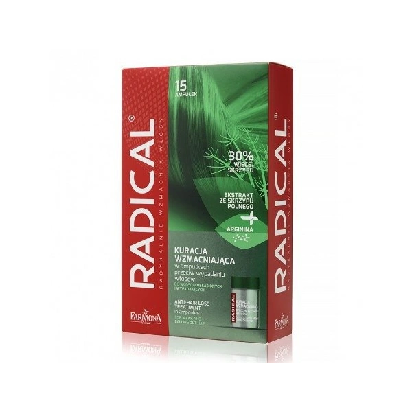FARMONA Radical kuracja wzmacniająca Skrzyp Polny i Arginina 15x5ml