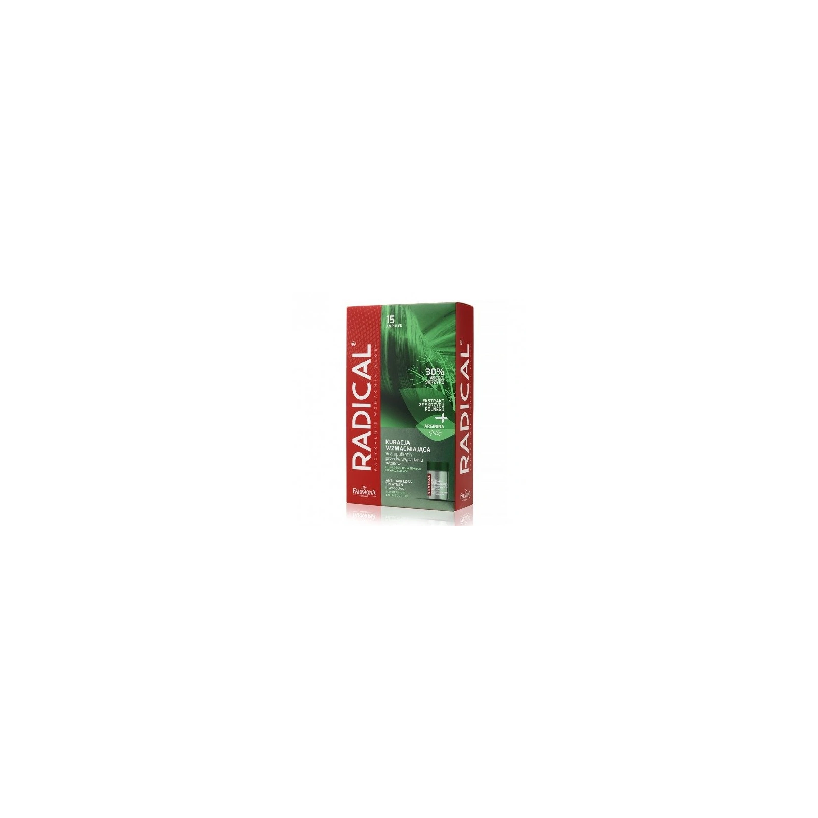 FARMONA Radical kuracja wzmacniająca Skrzyp Polny i Arginina 15x5ml