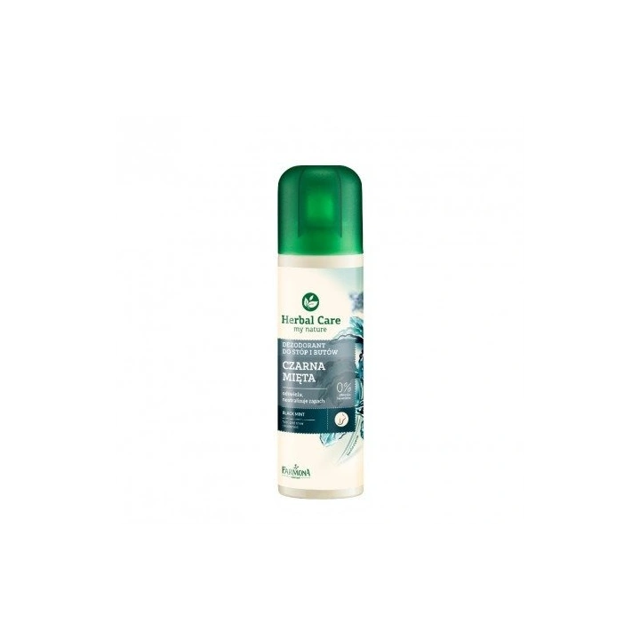 FARMONA Herbal Care dezodorant do stóp i butów Czarna Mięta 150ml