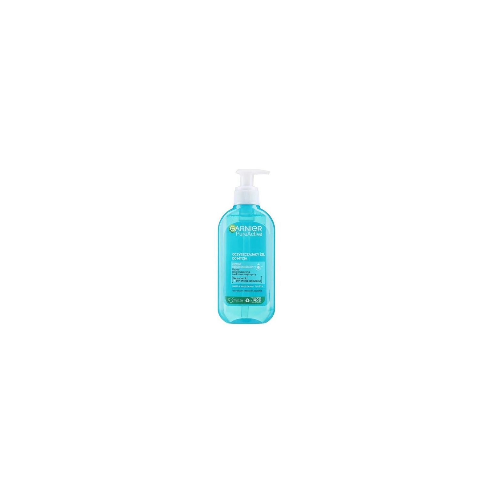GARNIER Pure Active oczyszczający żel do mycia Przeciw niedoskonałościom  200ml