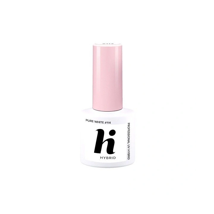 HI HYBRID Lakier hybrydowy 114 Pure White 5ml
